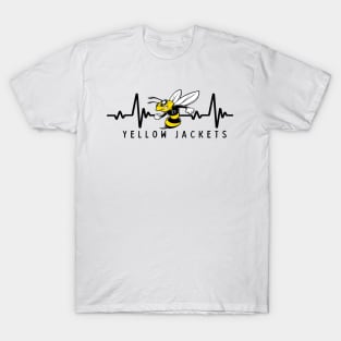 Yellow Jackets Heartline T-Shirt